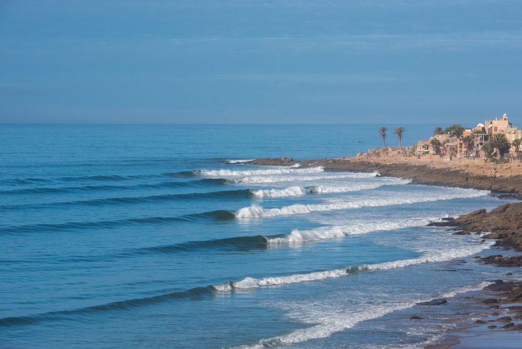 Surfer at Anchor Point, Taghazout