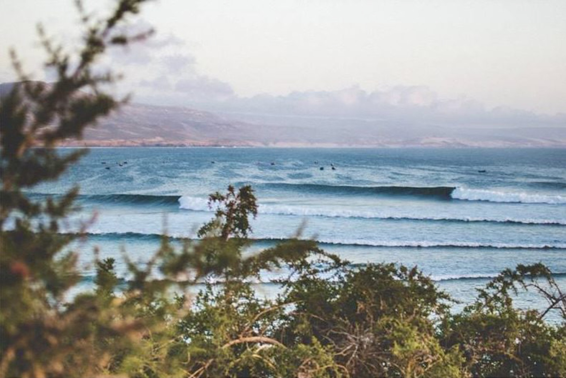 Long right-hand waves in Imsouane bay