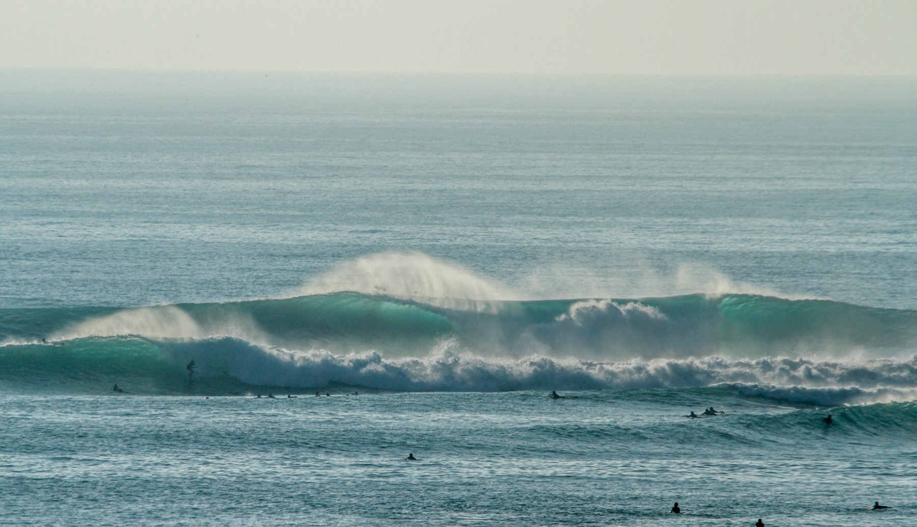 Surfing Killer Point near Taghazout