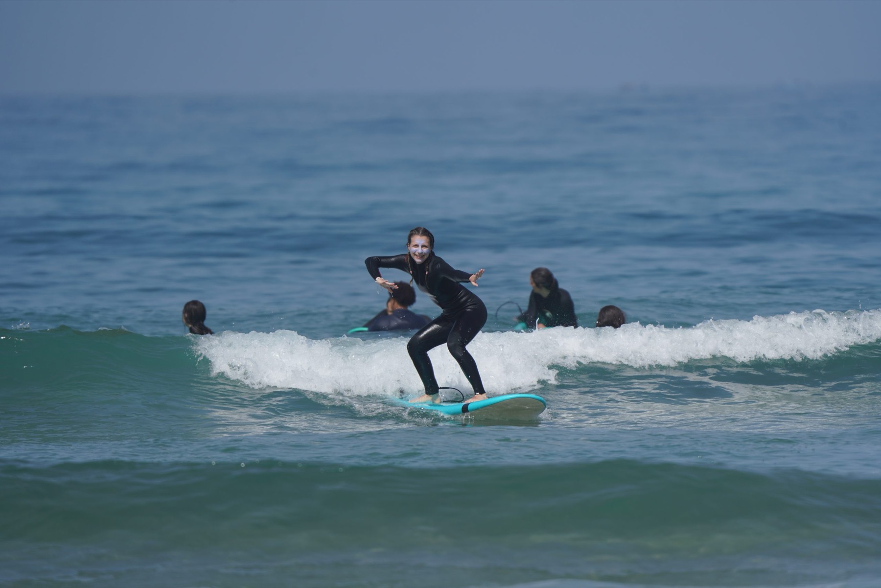 Surf coaching lesson in Taghazout with Surf Maroc